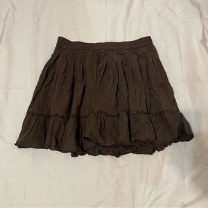 brown Gap skirt